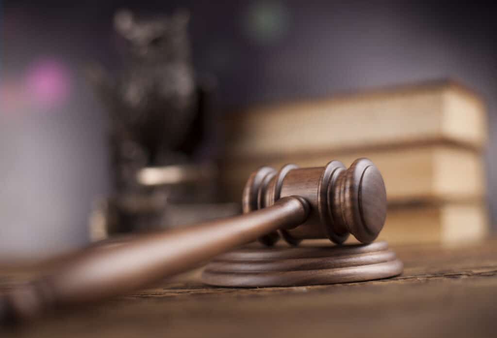 Gavel, Mallet of justice concept